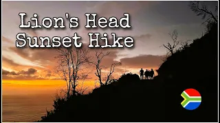 Cape Town Travel Vlog 6 | Lion's Head Sunset Hike 🌄