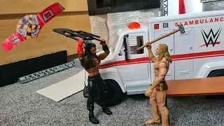 Roman Reigns Vs Matt Riddle - Ambulance Match! Hardcore Championship!