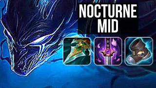 NOCTURNE vs FIZZ (MID) | 12/1/5, 68% winrate, Legendary | EUW Master | v10.23