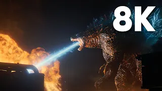 Godzilla Attacks Pensacola | Godzilla vs. Kong (2021) [8K Upscale]