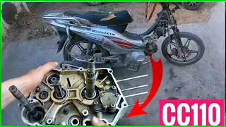 إصلاح محرك دراجة نارية صينية معطلة خطوة بخطوة