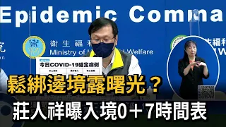 鬆綁邊境？ 莊人祥：疫情緩和 10月有機會入境0＋7－民視新聞