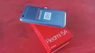 Xiaomi Redmi 5A Blue Color Unboxing