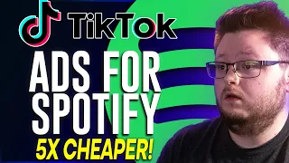 TikTok Ads For Spotify  Cut Cost by 80%