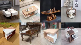 Top 100 different types of center table designs|Sofa Table|Wood stylish space saving Coffee tables
