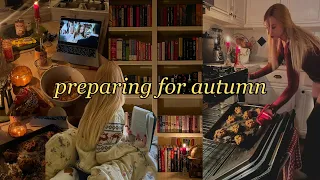 preparing for autumn!! *baking, fall shopping, & watching gilmore girls* 🍁