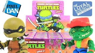 Loyal Subjects Teenage Mutant Ninja Turtles Wave 2 Action Vinyls Mini Figures Unboxing & Review