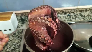 Pulpo fácil y tierno