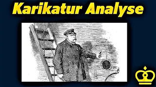 Wie analysiert man eine Karikatur ? (Der Lotse geht von Bord) - Geschichte Abitur 2023