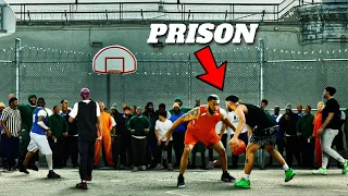 Playing A REAL BASKETBALL GAME Against Inmates In PRISON...