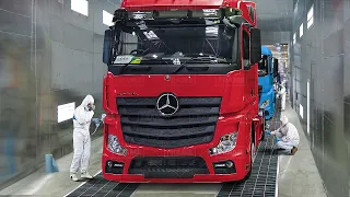 How they Build the Most Advanced Mercedes Trucks in Germany