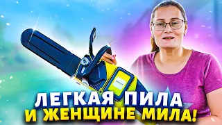 Как выбрать идеальную пилу для дачи и дома. Пила цепная Karcher CNS 18-30 Battery