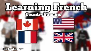Learning French -Countryhumans- LittleSophieBear