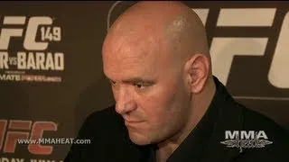 UFC 149: Dana White Blasts Refs, Praises Herb Dean + Wonders How Mazzagatti Still Has A Job