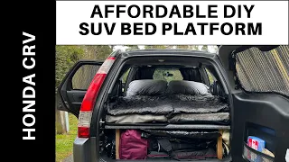 Honda CRV Camper Conversion | Bed Platform | HONDA CRV | SUV Camper Conversion