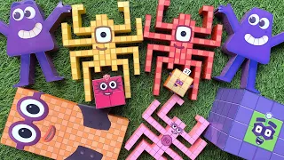 Looking for Numberblocks NEW 579 Puzzle Tetris Space ASMR  | Numberblocks Satisfying Video