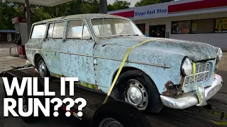 Abandoned Volvo Amazon - Will it Run?