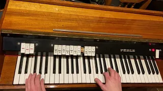 Vintage electronic PERLE organ - RMIF factory - RARE