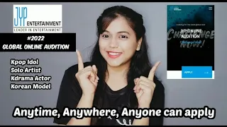 "How to Apply in JYP Global Online Audition 2023" | Hindi Subtitles | Kpop Audition