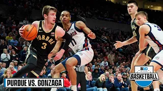 Gonzaga vs. Purdue | Highlights | Big Ten Men's Basketball | Nov. 25, 2022