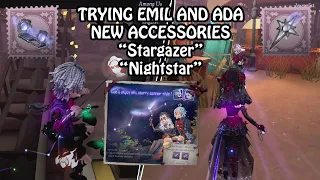 Emil & Ada New A Accessories "Stargazer" and "Nightstar" - Identity V