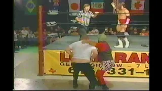 Wildcat Chris Harris vs Spunkmeyer  - NWA Worldwide Wrestling Nashville, TN 1999