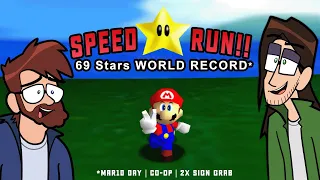 HOW TO GET 69 STARS IN SIX HOURS in SUPER MARIO 64