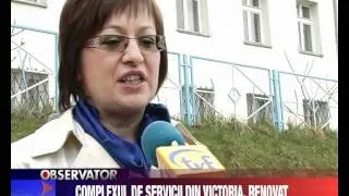 Stiri Fagaras - Complexul de servicii din Victoria, renovat