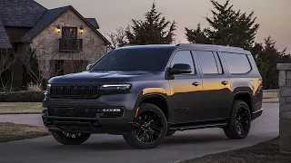 New JEEP Wagoneer L Carbide 2023 - First Look and Review