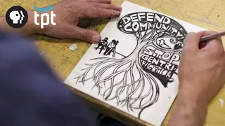 Ricardo Levins Morales Uses Printmaking For Social Justice