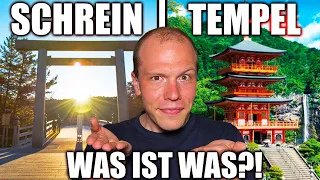 Unterschiede zwischen Schreinen und Tempeln in Japan!