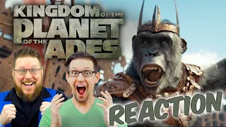 Kingdom of the Planet Apes (2024) Official Trailer Reaction | Super Bowl