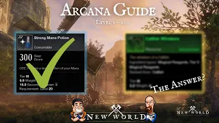Easiest Way to 200 Arcana PART 1 | New World | Why is no one talking about this?