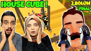 HOUSE CUBE 2.BÖLÜM FİNAL! MİNİK WİLSON ŞEHRİ! | Hello Neighbor Mod