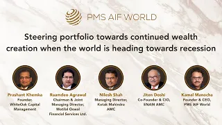 How to steer portfolio towards wealth creation when the world is heading towards recession?