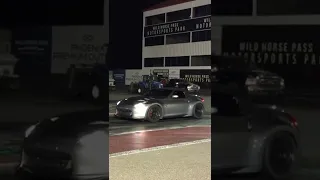 370Z Twin Turbo Burnout