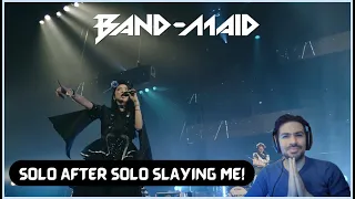 FIRST TIME REACTION TO BAND-MAID - DOMINATION (Official Live Video) | 🧊 REACTS