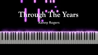 Through The Years - Kenny Rogers | Piano Tutorial by Andre Panggabean