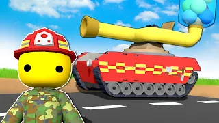 I Found a Secret WATER BALLOON TANK! - Wobbly Life Update Gameplay