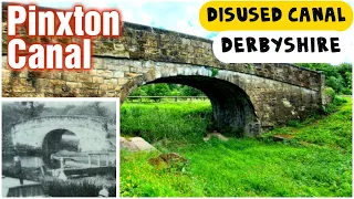 What's left of the abandoned Pinxton Canal, Derbyshire?
