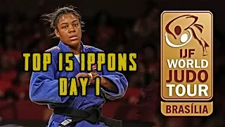 Top 15 ippons in day 1 of Judo Grand Slam Brasilia 2019