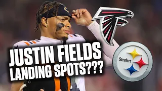 Justin Fields a good fit for FALCONS or STEELERS? | NFL Trade Rumors | CBS Sports