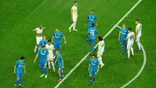 Zenit 3:1 Fenerbahçe / Зенит 3:1 Фенербахче с трибуны Газпром Арены