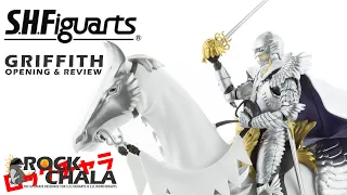 【Rockchala】S.H Figuarts Berserk Griffith Hawk of Light Review Unboxing  SHF ベルセルク