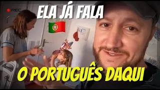 AMELIE nos SURPRENDEU falando PORTUGUÊS de PORTUGAL🇵🇹 pela PRIMEIRA VEZ😍 #684