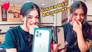 I Gifted Her iphone 13 Pro Max😍@Sanchituli ❤️