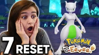 OMG MEWTWO SHINY ONLY 7 RESET !!!