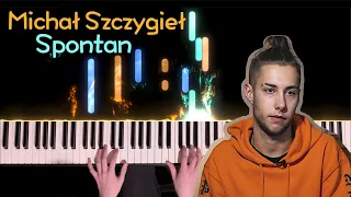 Michał Szczygieł- Spontan | PIANO cover | podkład |