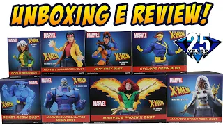 X-Men Animated Series - Unboxing e Review dos Bustos da Diamond Select Toys