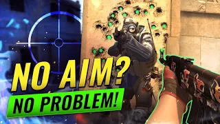 6 PRO TRICKS To Win With BAD AIM - How To Win Without Good Aim - CS:GO